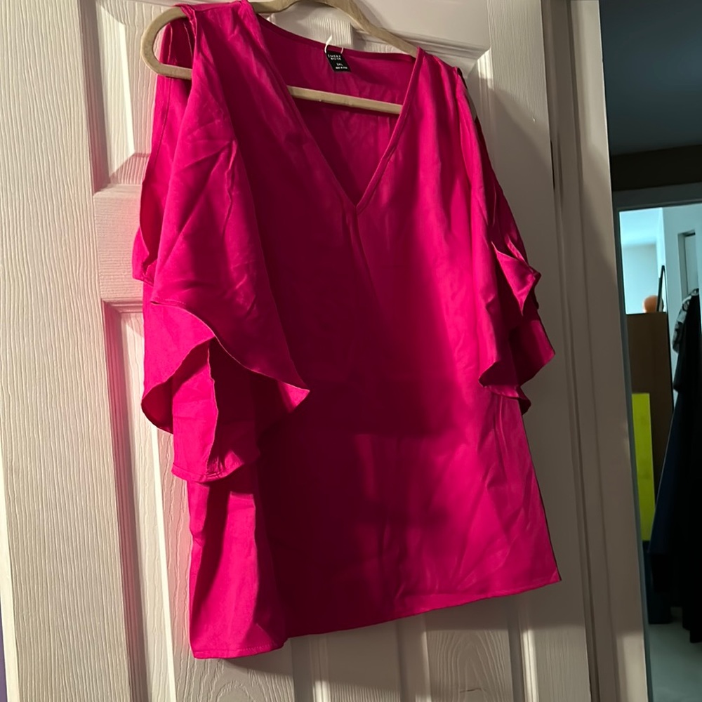 SHEIN Emory Rose Top 3X 💗